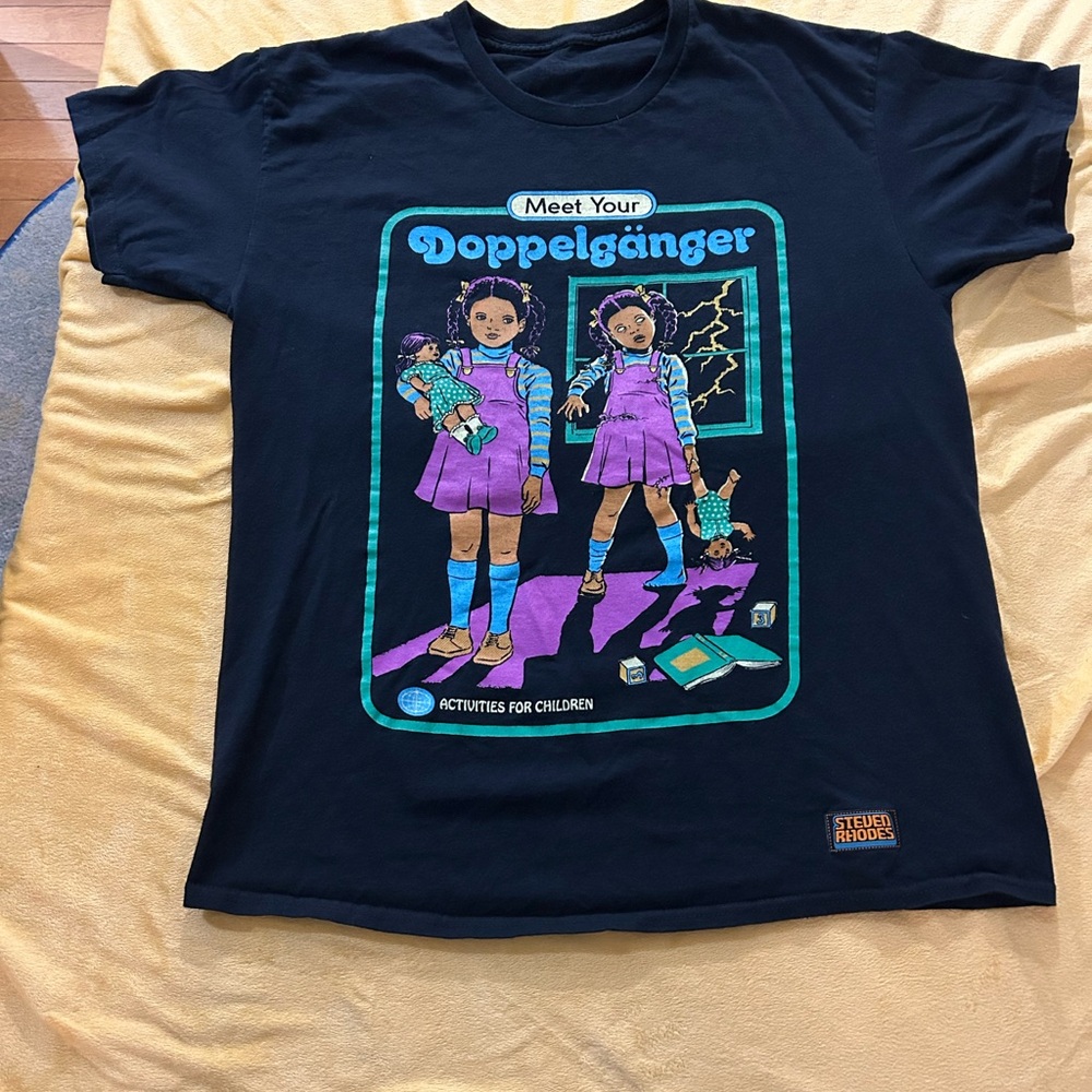 Black Graphic Tee